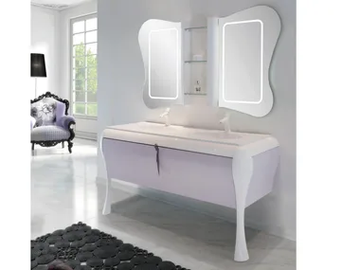 GAUDÌ ELEGANT 11 - Double console sink with drawers by LASA IDEA - view 2